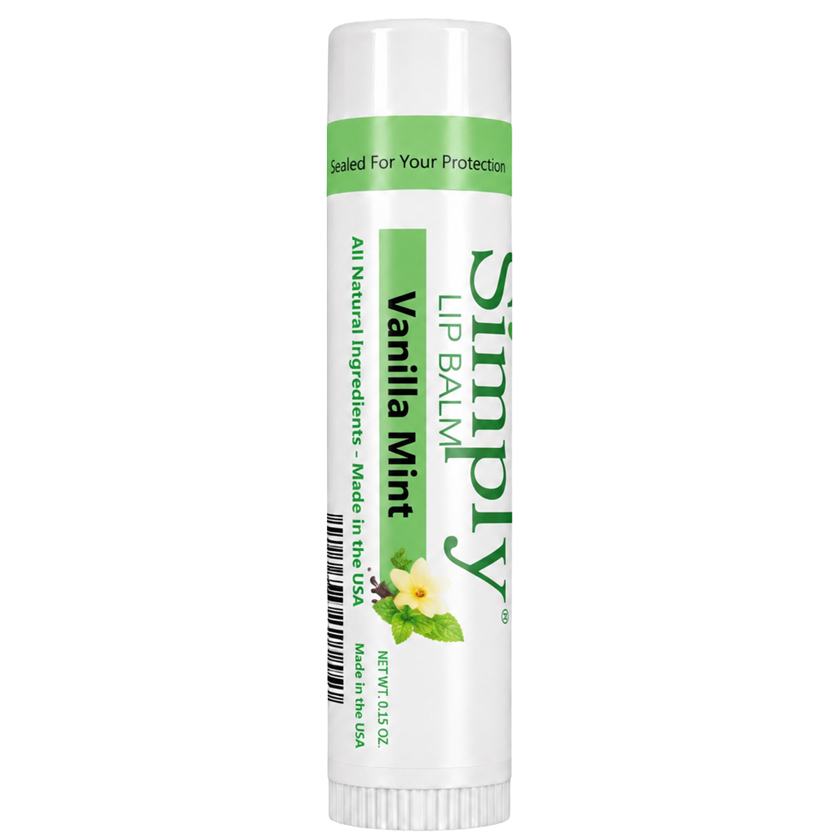 Vanilla Mint Lip Balm with SPF 15